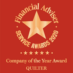 Financial Adviser Service Awards 2020 Company of the year, Quilter